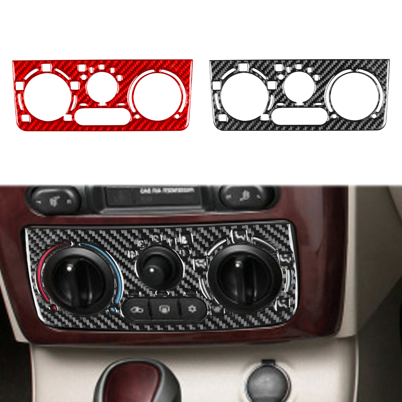Suitable for Chevrolet 05-10 Cobalt carbon fiber interior modification central control gear steering wheel car lifting