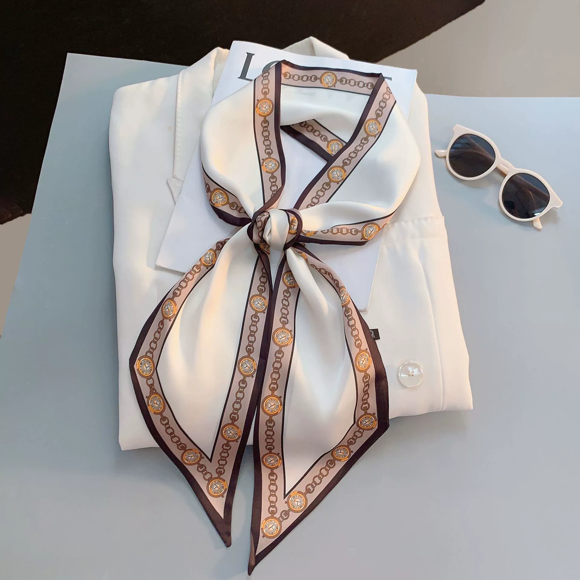 2025 новый длинный обернутый шарф-стример, кроссборд silk plaid длинный шарф, фабрика оптом