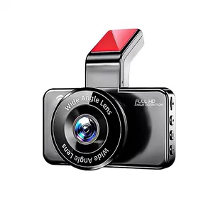 High-definition dashcam with night vision, wireless installation, front and rear dual recording, mobile app connectivity, and rearview camera, 1440P resolution
