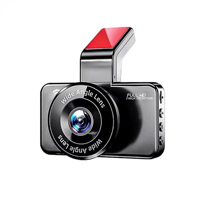 High-definition dashcam with night vision, wireless installation, front and rear dual recording, mobile app connectivity, and rearview camera, 1440P resolution (Driving recorder) - standard-configuration-multiple-lenses-high-definition-lenses-do-not-come-with-a-card