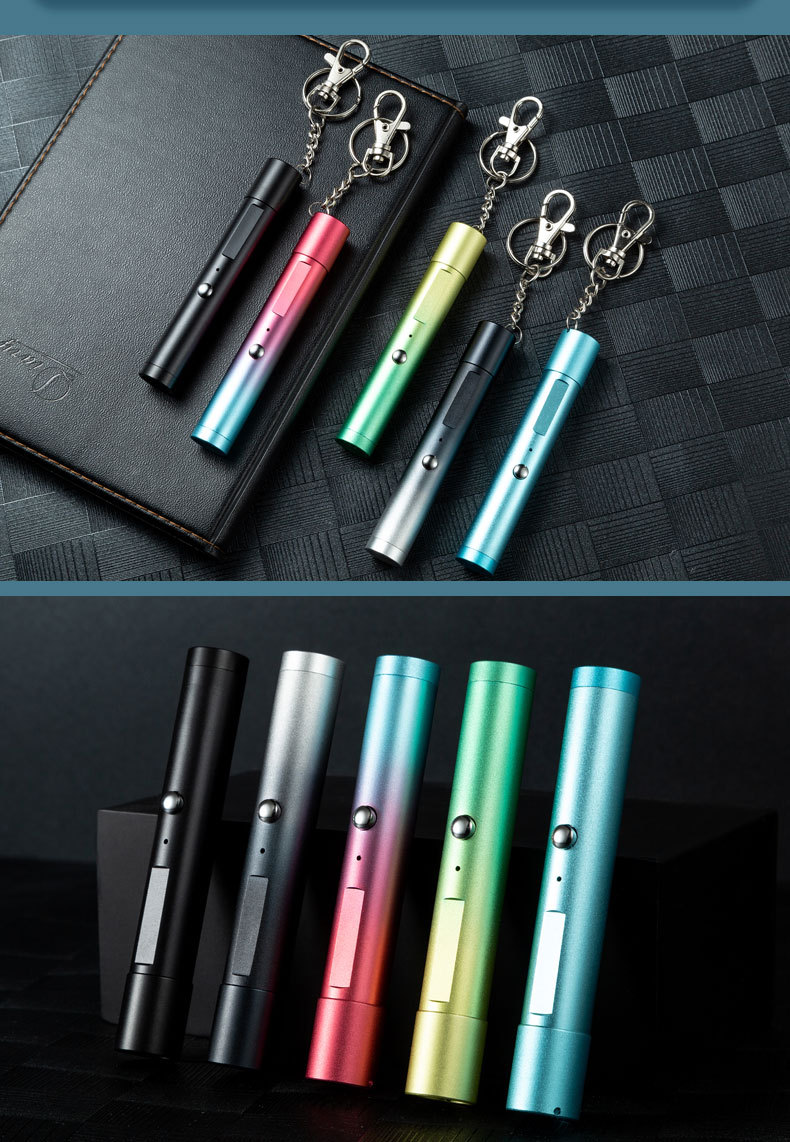 USB充电激光手电