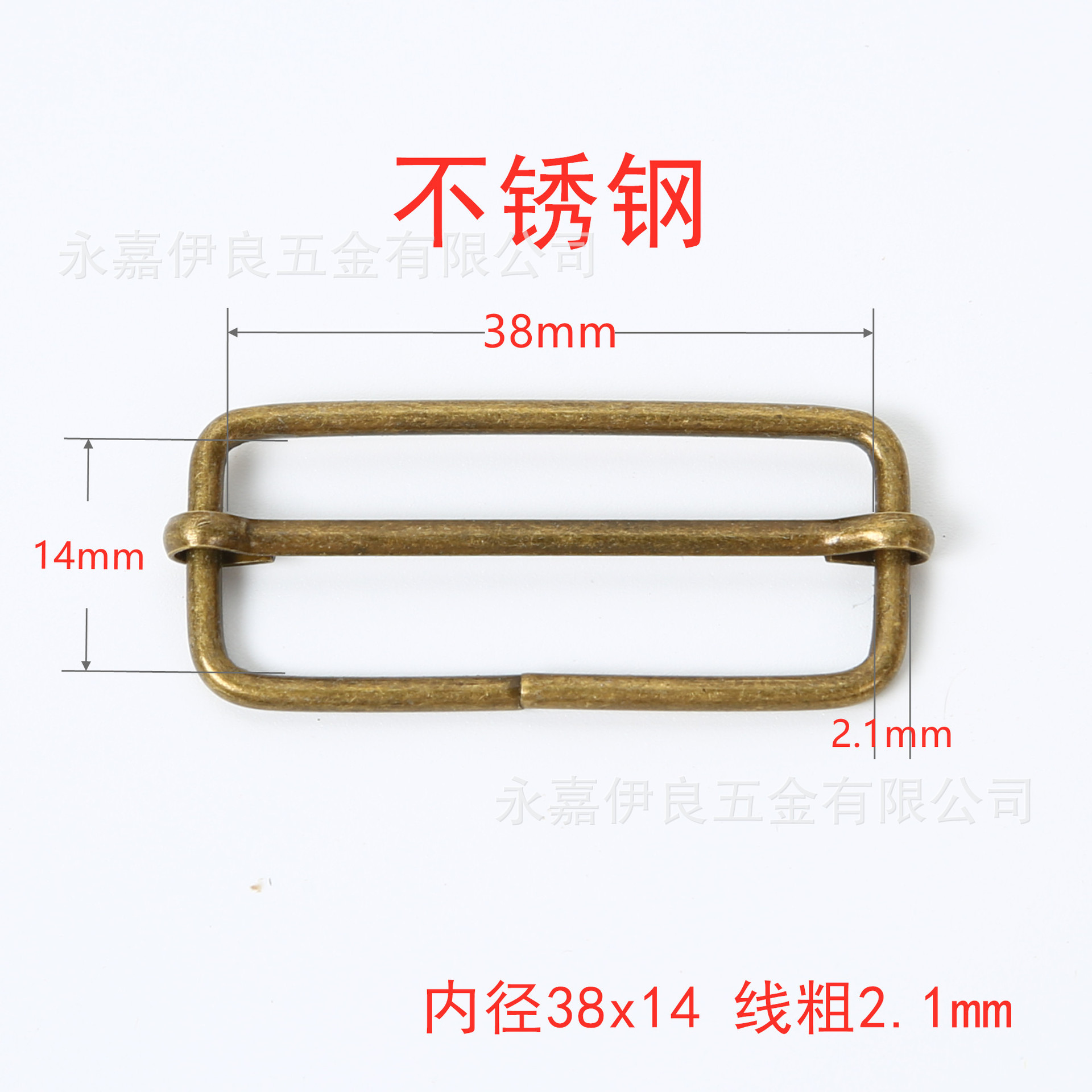 Venta directa de fábrica de hebillas metálicas en forma de D en stock, hebillas ajustables de acero inoxidable, nuevas hebillas de tracción, hebillas de tres niveles de cobre, hebillas de alambre de hierro. image 145