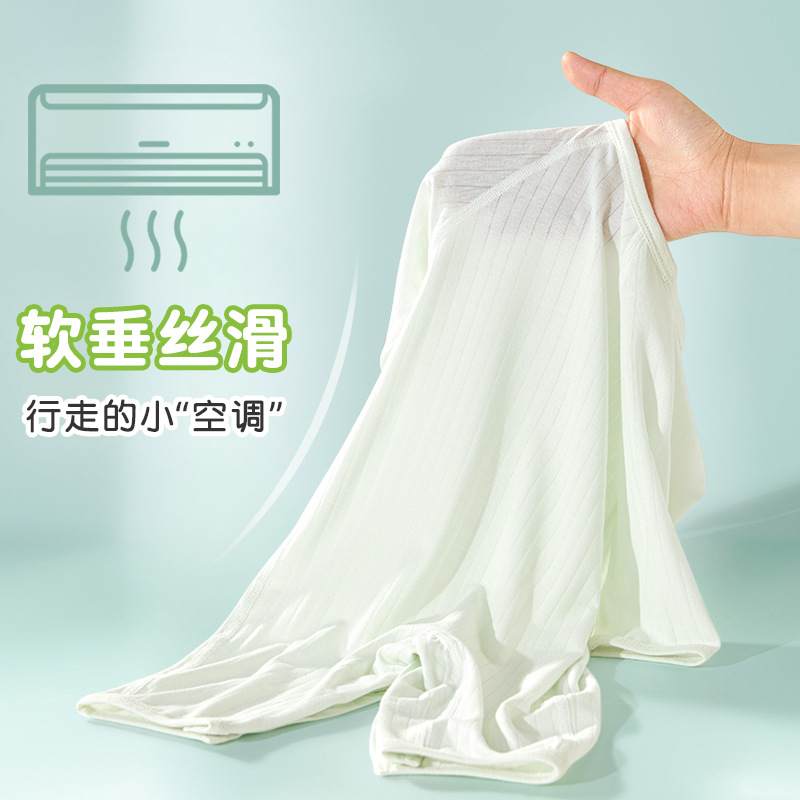 Ropa de bebé de una pieza, ropa de verano para recién nacidos, hombres y mujeres, pijamas transpirables de manga larga, ropa de verano para bebés image 4