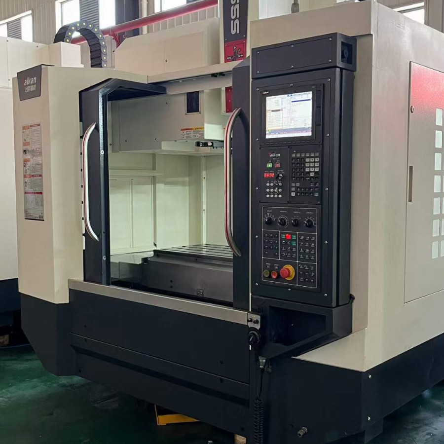 转让二手台群T-V1055S立式加工中心三菱M80系统