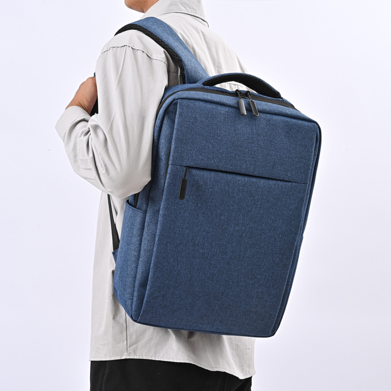 Factory Custom 2025 Men's Backpack Casual Business Commuter Laptop Bag USB Sports Backpack Travel Schoolbag