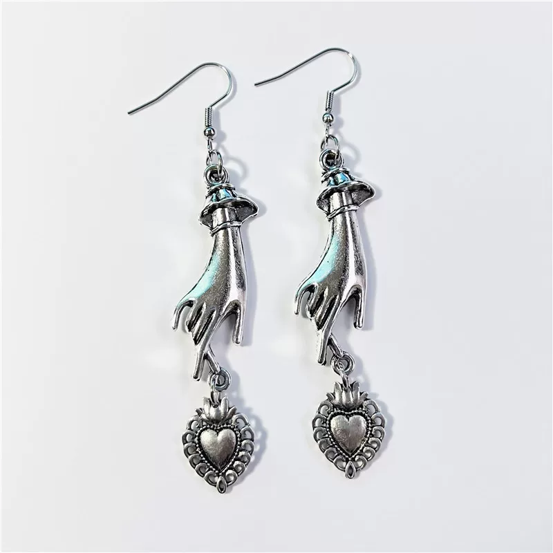 (Cross-border trading), creative retro earrings handmade