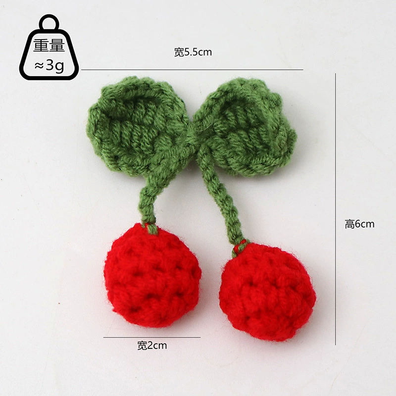 Cute fruit accessory, realistic doll for office, (Cross-border trading)