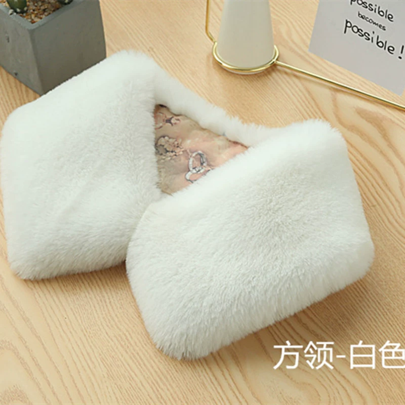 Амазонка трансграничная осенняя и зимняя имитация рекс кролик меховый воротник меховый воротник теплый мех искусственный шерстяной шарф для защиты шеи