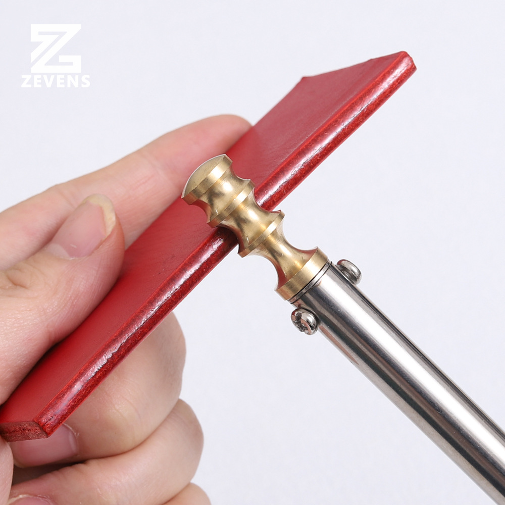 黄铜烫边头手工皮具DIY 皮革电热纯铜黄铜修边压线烫边头边线器