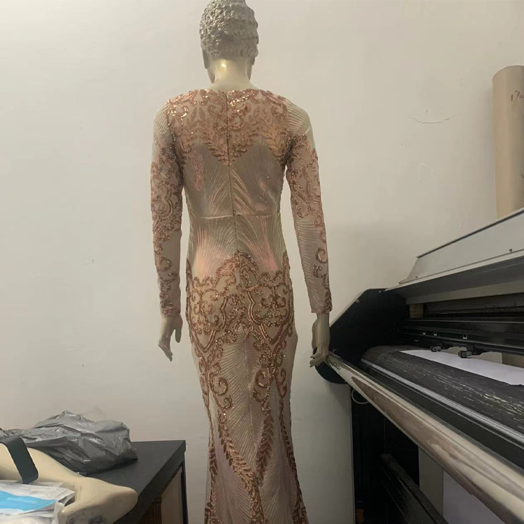 2023欧米の春夏新作ワンピース女性宴会の雰囲気