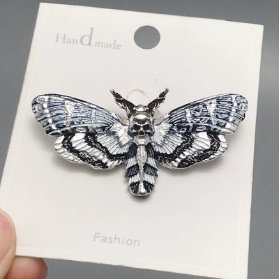 Cross-Border Enamel Butterfly and Yaxa sancaqları - gray
