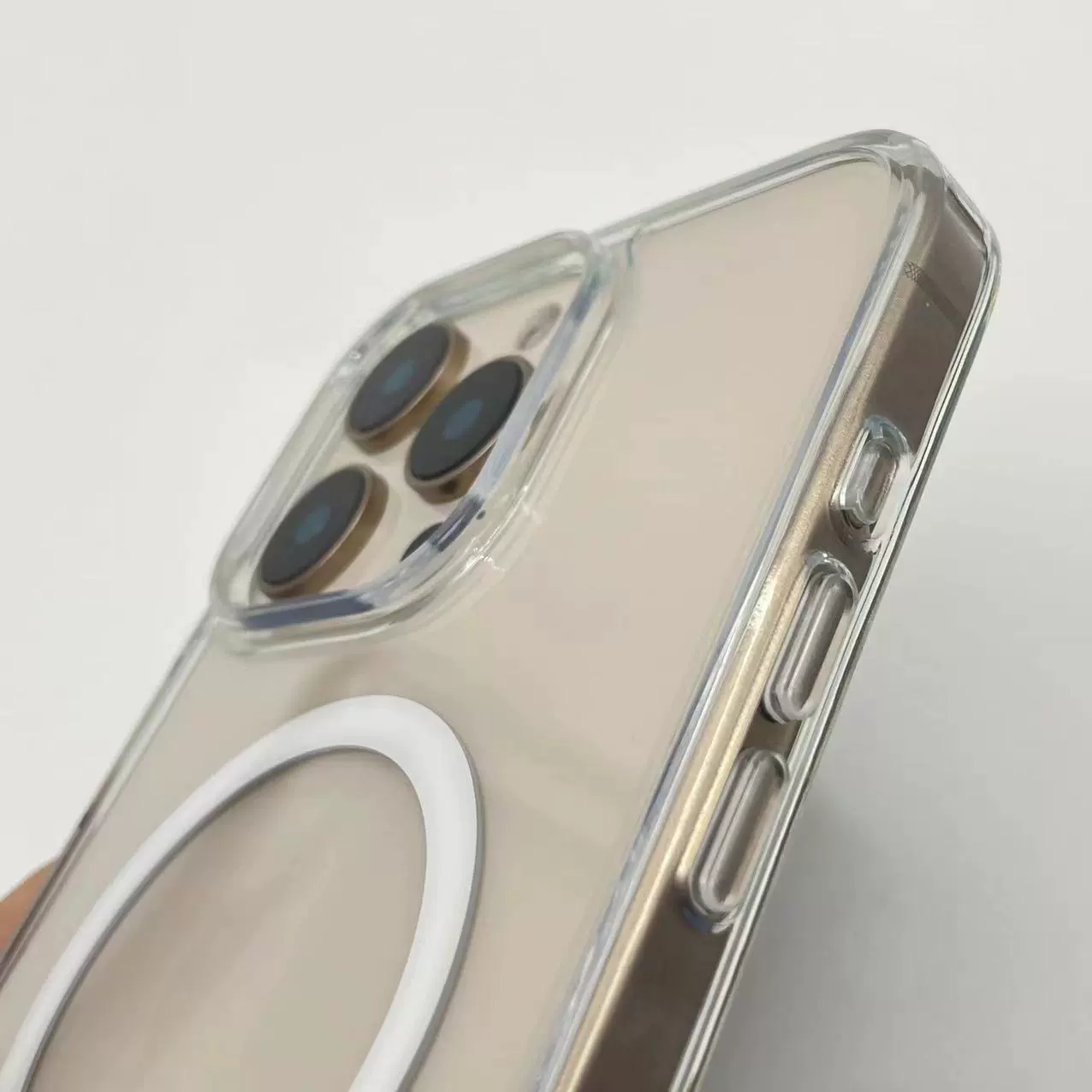 Apple, матовый совместимый защитный уголки, чехол, защита от падений, iphone, 16promax, 2 в 1
