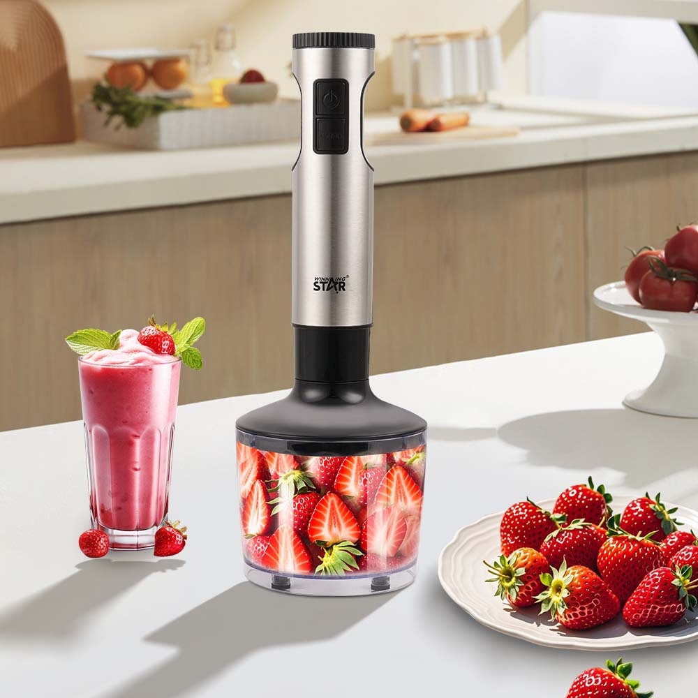 Exprimidor multifunción de mano transfronterizo Winning Star, máquina de procesamiento de alimentos, batidor, juego de licuadora