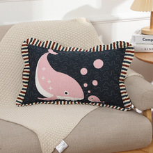 新款卡通田园系枕头套男女儿童成人夹棉枕套四季款棉布枕套枕巾