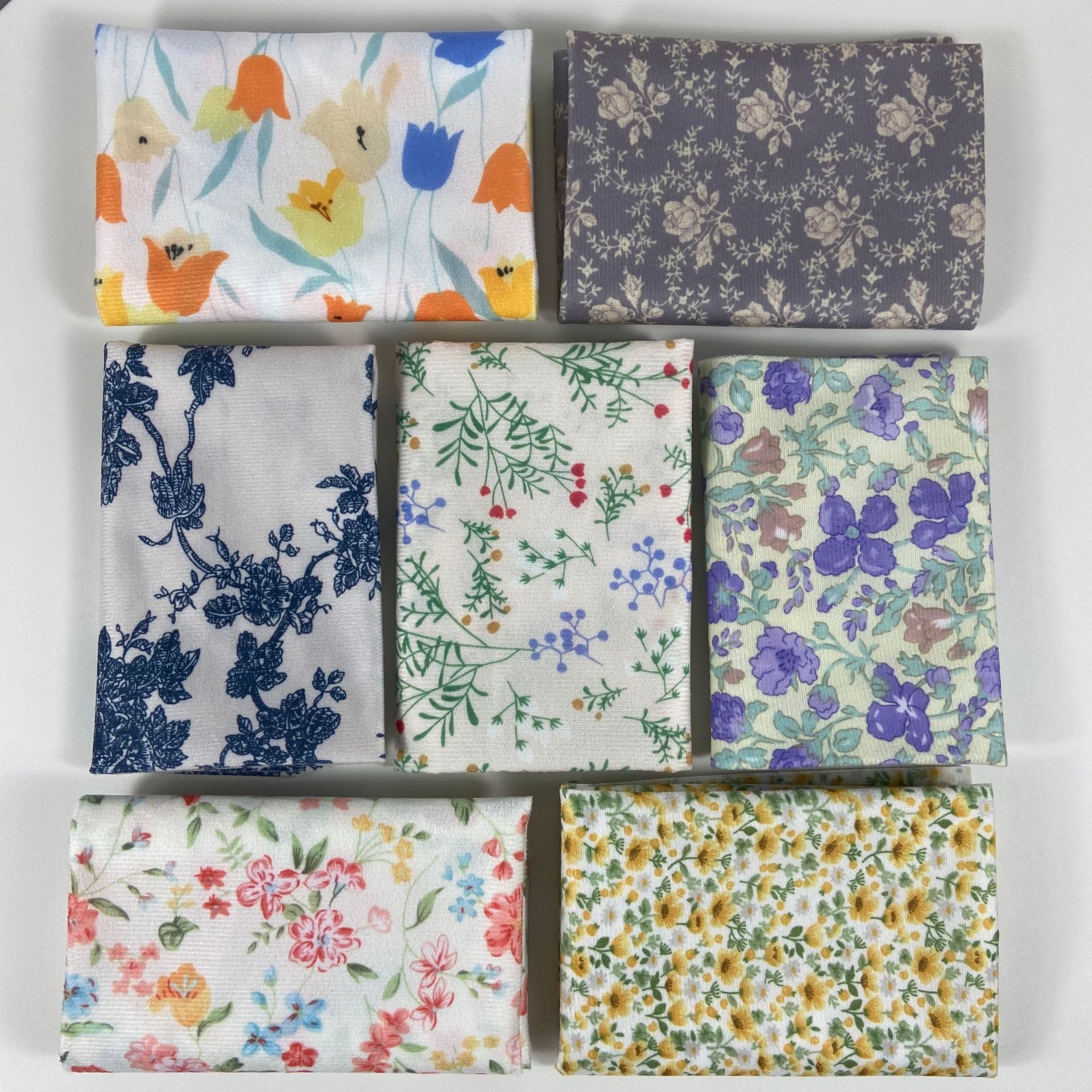 Fábrica al por mayor en stock nueva Corea del Sur ins pequeña silla floral mantel impreso TELA ESCOCESA decoración hogar paño