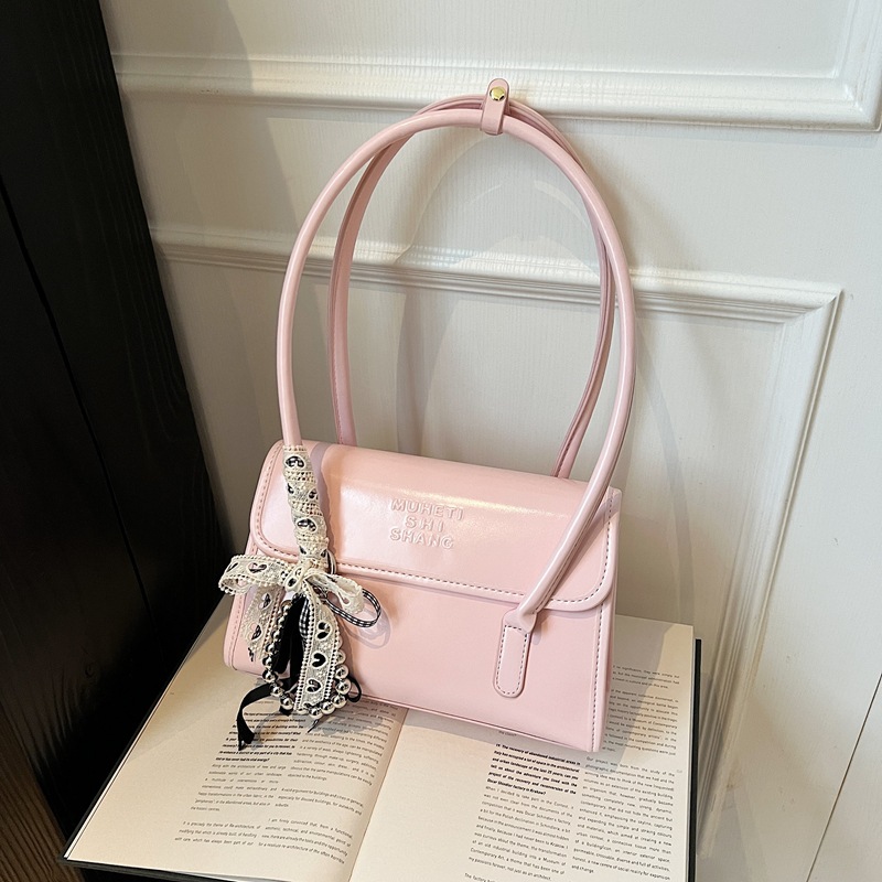 Bolso de mujer invierno 2025 nuevo estilo simple bolso coreano nicho de diseño bolso de hombro de viaje bolso de brazo para mujeres image 11