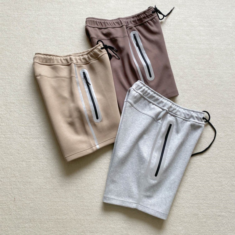 Pantalones cortos deportivos pantalones casuales sueltos de algodón fino de verano para hombres