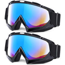 高品质KTM摩托车复古哈雷风镜户外骑行滑雪机车头盔防风沙护目镜