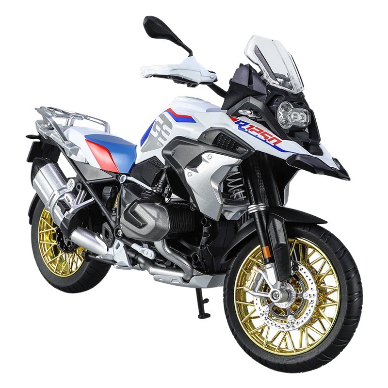 1 / 9 BMW modelo de motocicleta de aleación de pájaro acuático simulación de moda juegan adornos para niños regalos adornos de interiores