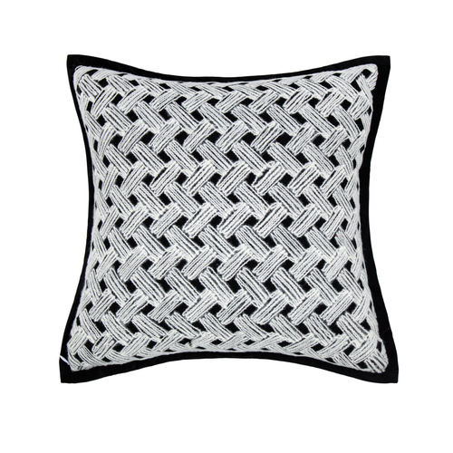Velvet woven pillow Nordic ins style bed pillow bedside cushion back living room sofa pillow cover wholesale