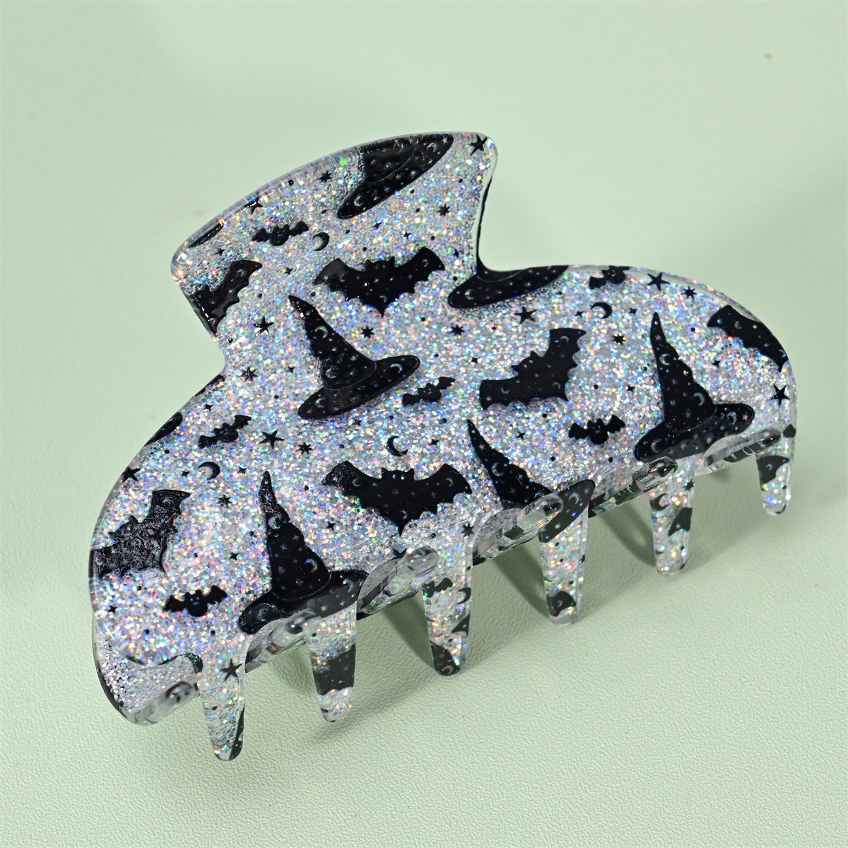 Arylic Material Halloween Casual IG Style Women's Pumpkin Spider Ghost Arylic Hair Claws