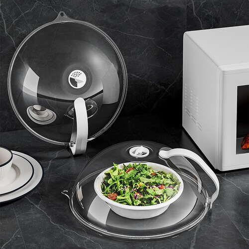 Microwave heating cover oil-proof lid hot dish special plate container oil-proof cover splash-proof lid splash-proof cover fresh cover