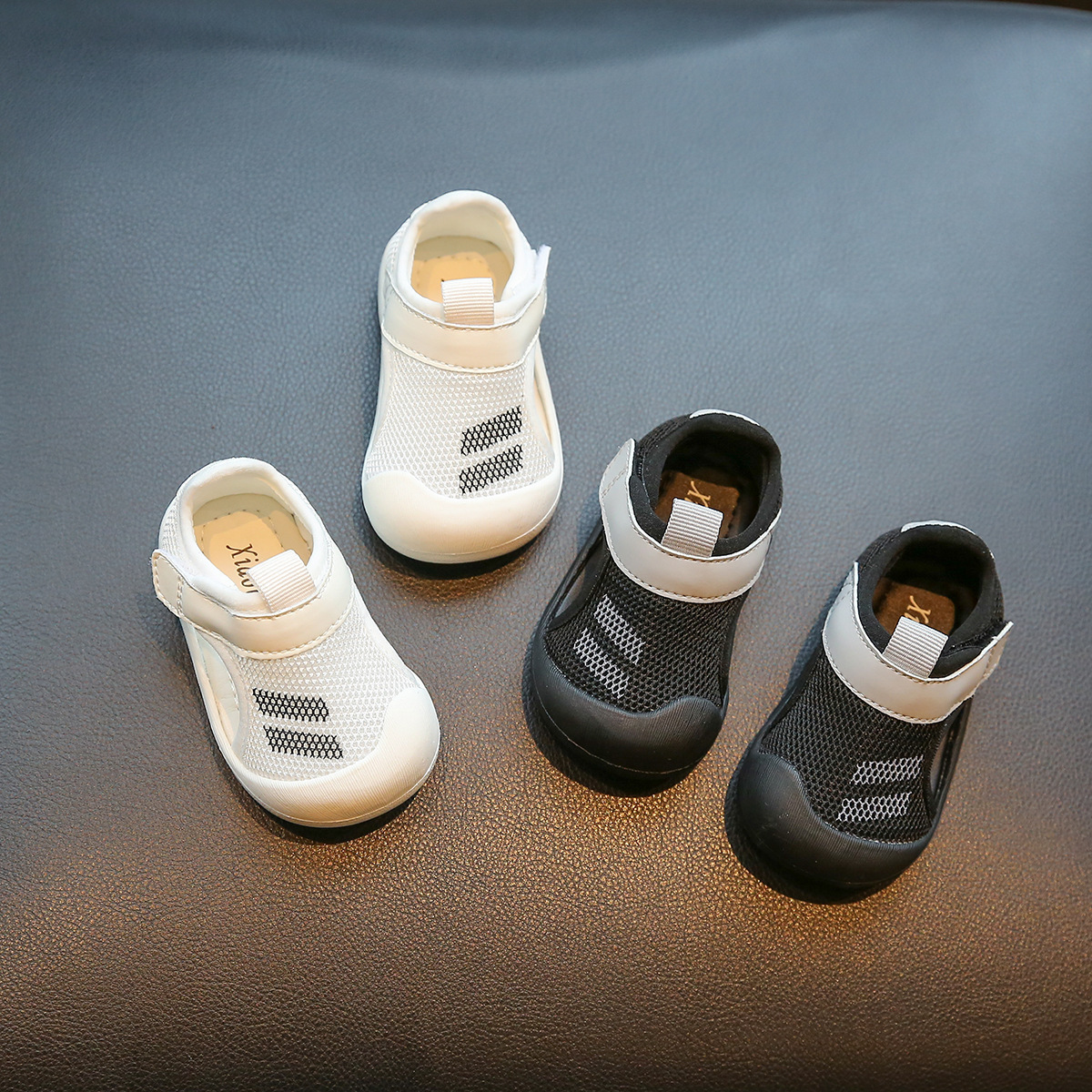 Mother & Kids Summer Sandals For Babies And Toddlers Soft Soles Breathable Mesh Uppers Suitable For Boys And Girls Aged 1-2 Years_voghion.com