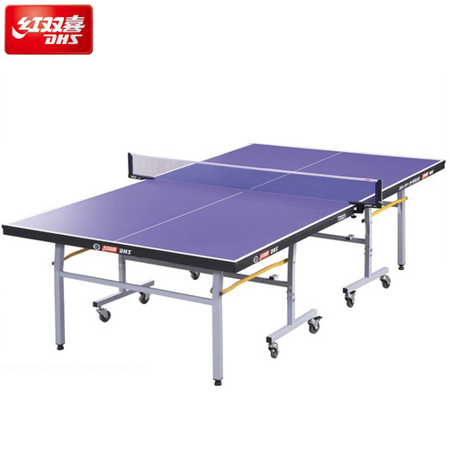 Double Happiness table tennis table indoor and outdoor household foldable table tennis case standard size table tennis table