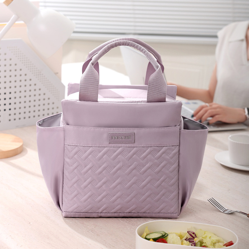 Nueva bolsa de almuerzo portátil bolsas de almuerzo de estudiantes bolsas de almuerzo de moda bolsas de hielo portátiles bolsas de aislamiento de oficina