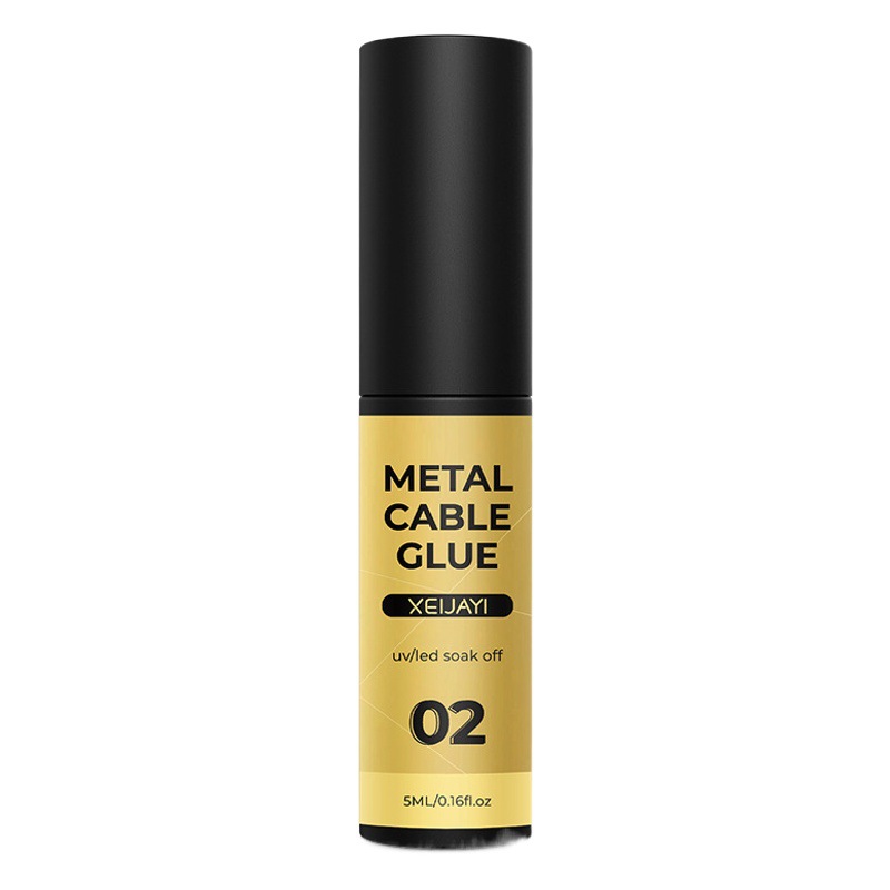 5ml de línea de dibujo de uñas pegamento gancho borde pintado de alta densidad pegamento de metal fototerapia pegamento de dibujo de alambre para salón de uñas