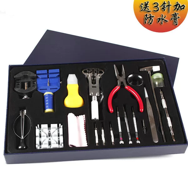 Watch repair tool box
