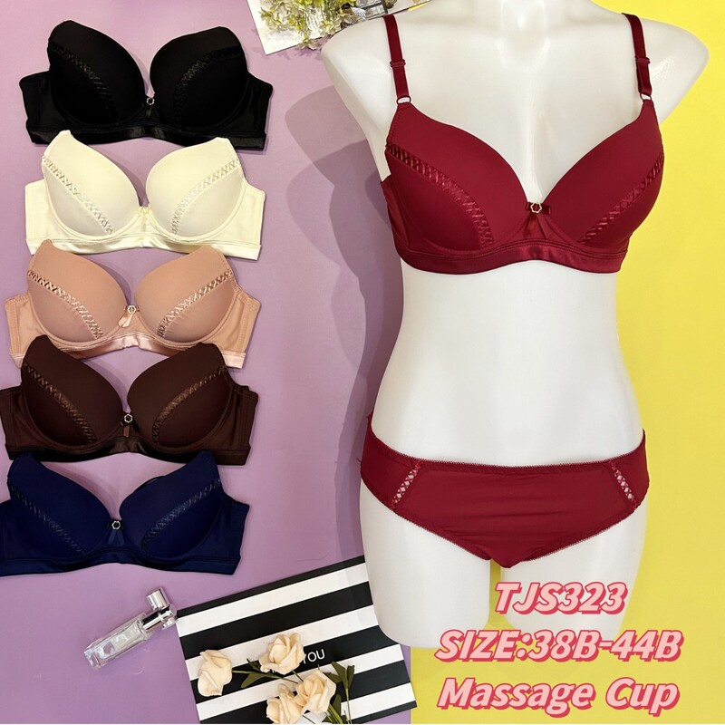 Cross-border European and American Underwear Underwear Women's Bow Shoulder Strap Steel Ring Gathering Small Chest Large Sexy Bra suit Cross-border European and American Underwear Underwear Women's Bow Shoulder Strap Steel Ring Gathering Small Chest Large Sexy Bra suit