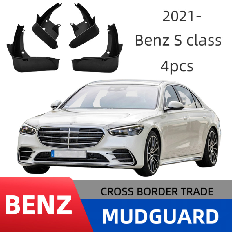 Para 2021 2022 2023 2024 Mercedes-Benz Clase S Accesorios modificados Guardabarros Bud Cracker