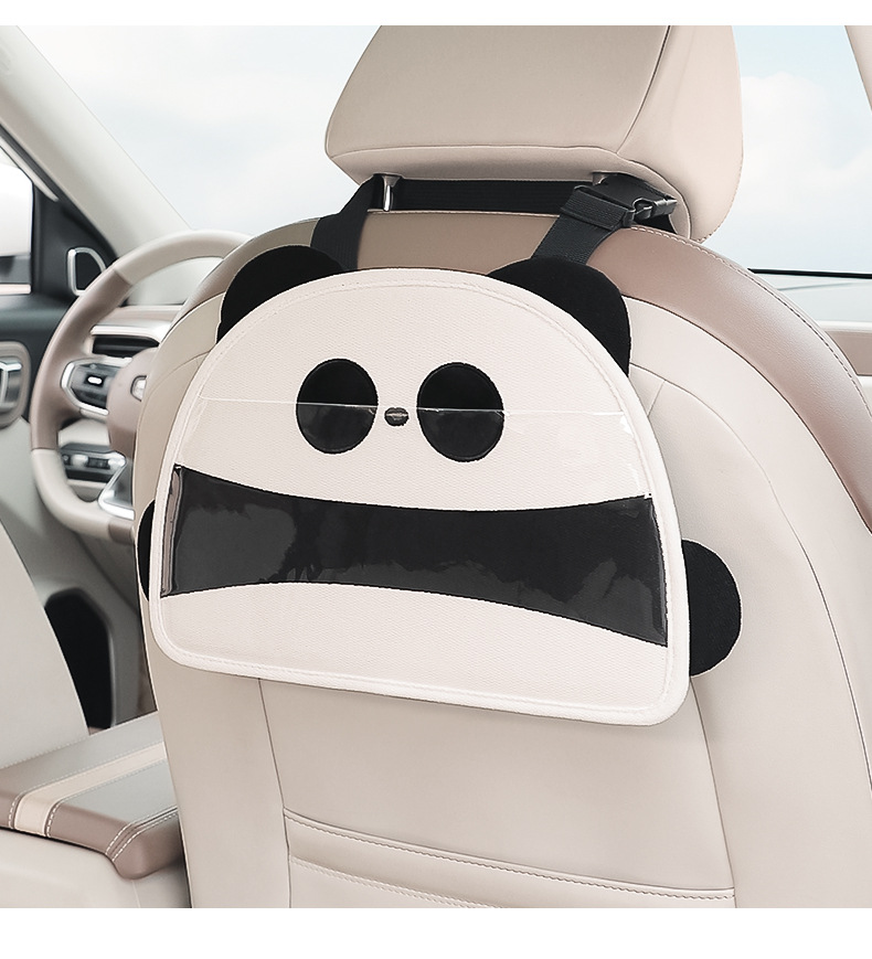 Car mobile phone holder car rear multi-function iPad tablet adjustable hanging bag car touch screen support frame