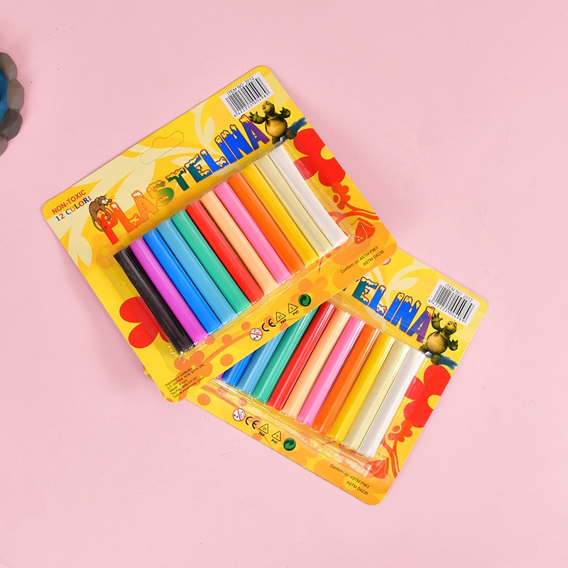 Protección del medio ambiente de arcilla de goma de exportación de barro 12 arcilla de color