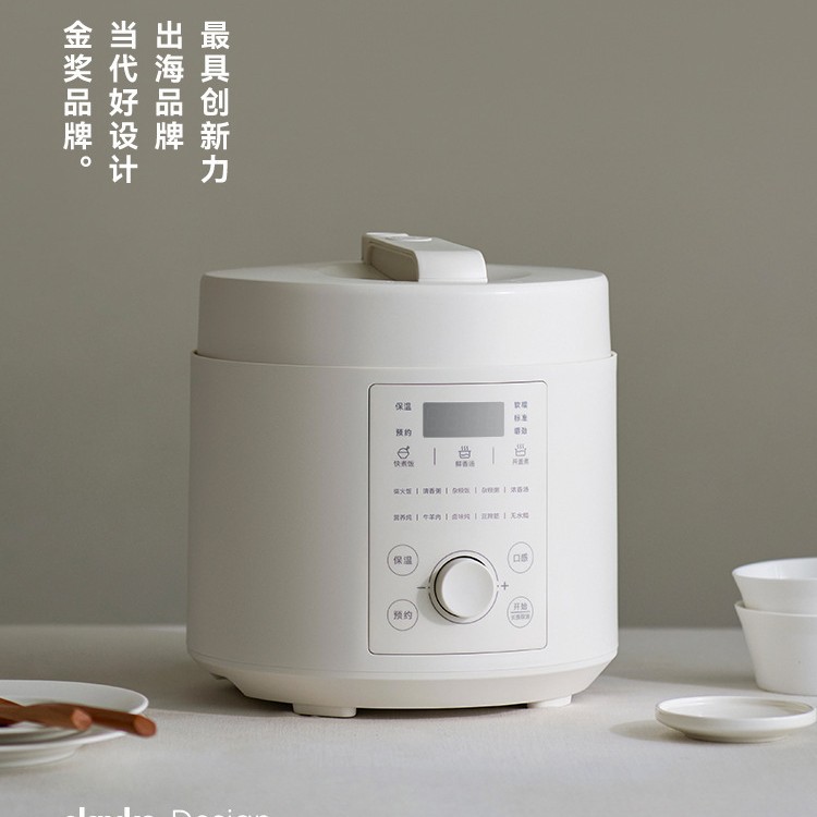 Wholesale Olayks Instant Uncoated Electric Pressure Cooker Household 5L Large Capacity Multi-Function Rice Cooker Electric Pressure Cooker