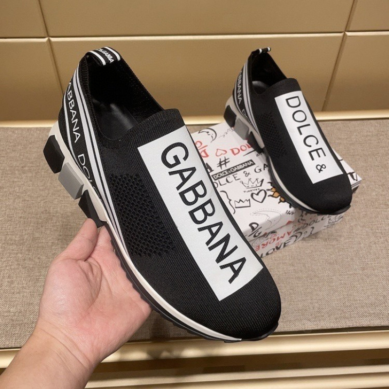 Summer fashionable universal trend black sports breathable sneakers…