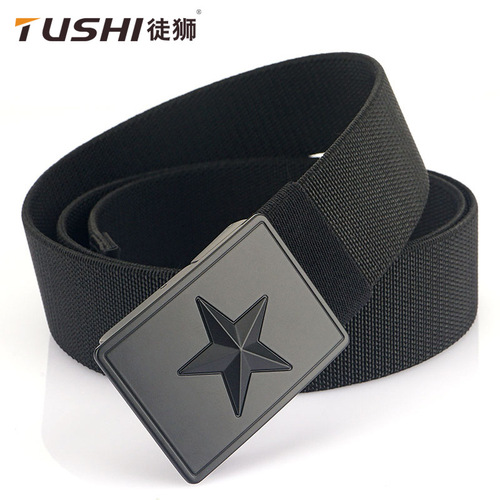 Camouflage 3.8cm canvas belt wholesale military training outer belt nylon tactical overalls belt dropshipping