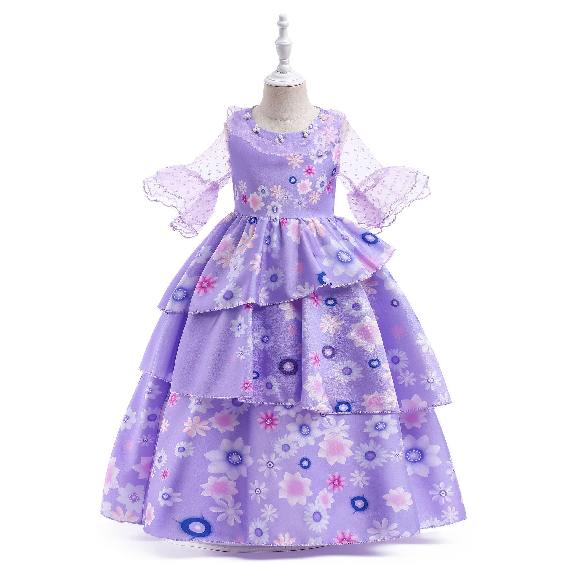 El comercio exterior de Europa y América Amazon vestido de princesa vestido mágico Full House serie Cosplay vestido de rendimiento vestido de los niños