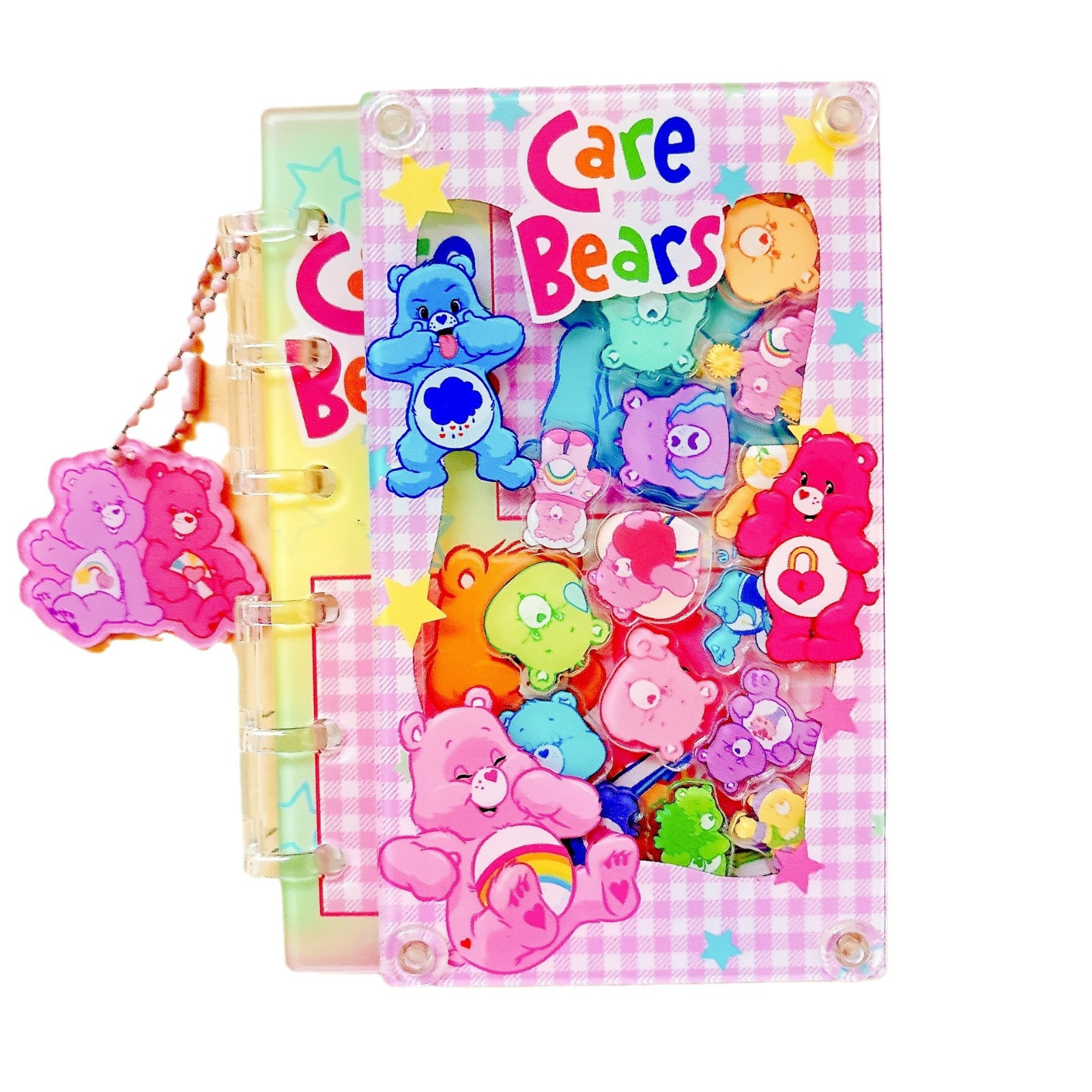 54種類の揺れるアクリルノート、クロスボーダーで人気のTikTokで話題の美しいルーズリーフノート、DIY A7/A5