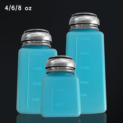 Press alcohol bottle, washing water bottle, wiper water bottle, plastic alcohol bottle, press water, manicure water bottle