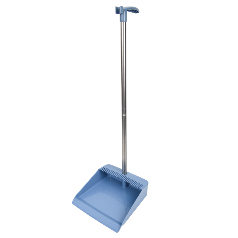 [싱글 스타일] 스탠다드 - 빗자루털 4열 - 싱글 쓰레받기 - 베를린 블루 -✦