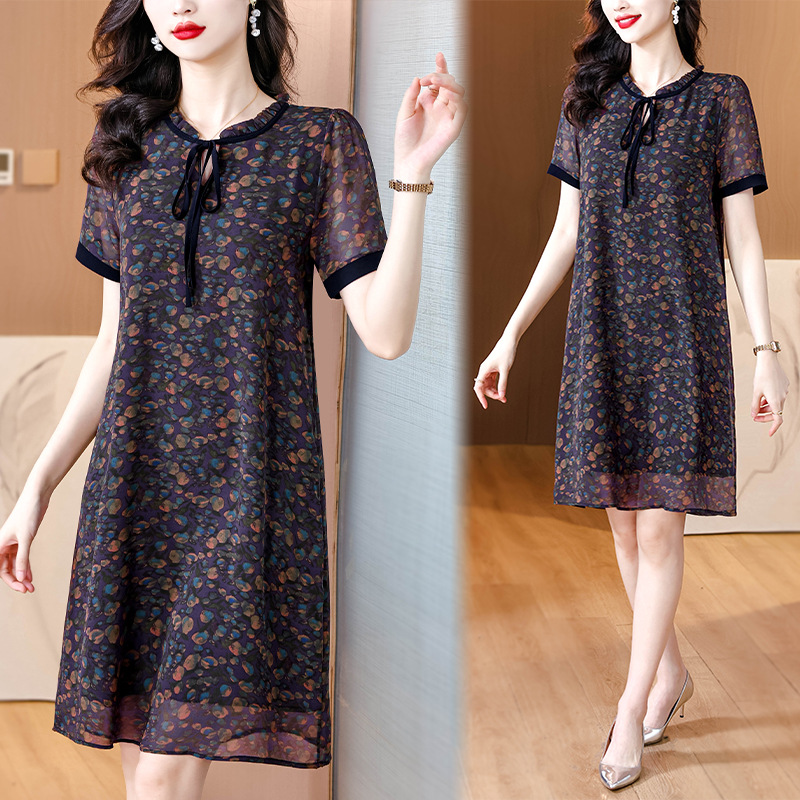  夏  M-5XL 大きいサイズ ワンピース