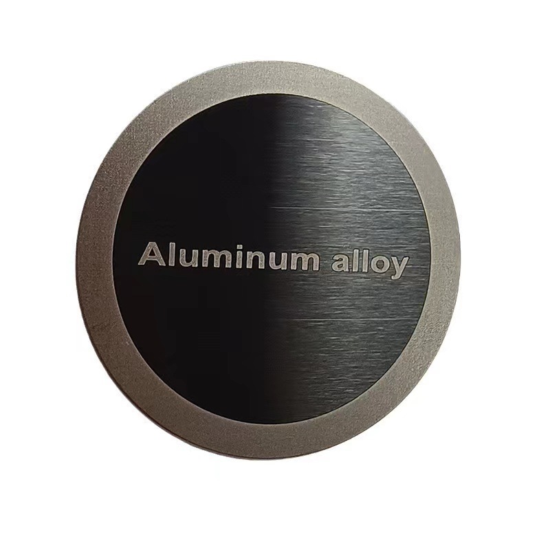 브러시드 블랙 영문자 자석 시트【 5.5cm 】