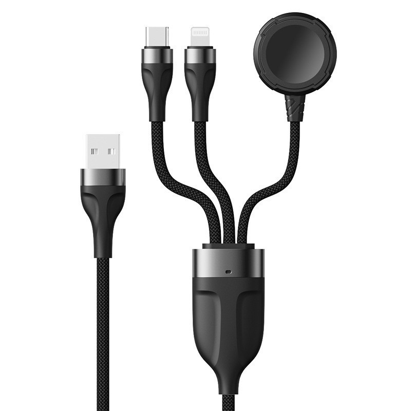 磁気腕時計の充電器を携帯して多機能の三線を一体化して多種のインターフェースのデジタル無線充電器を持ちます。|undefined