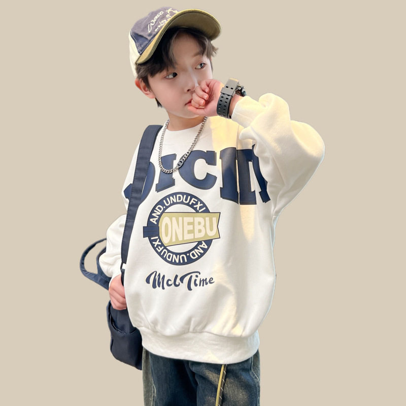 Fiúk divatos márkás kapucnis pulóvere 2024-re, új tavaszi összeállítás, robbanékony utcai huligán és mutatós felső, közepes és nagy méretben_voghion.com