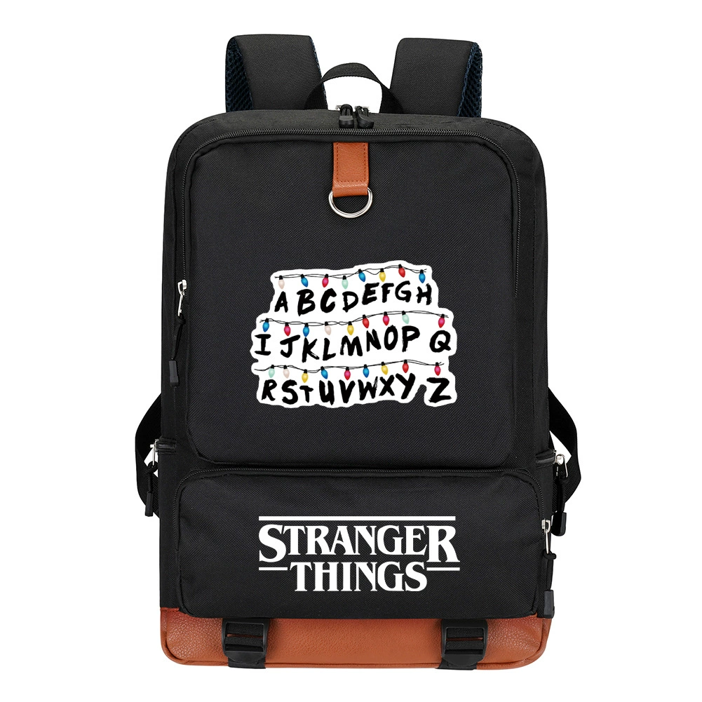 Американский драматический мультфильм Stranger Things Странная история Рюкзак школьный рюкзак для учащихся начальной и средней школы