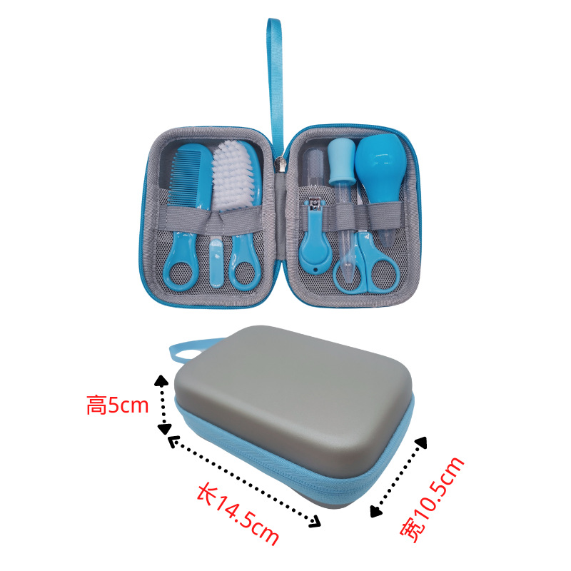 Set de cortaúñas para bebé, dispensador de medicamentos, aspirador nasal, set de cuidado para bebé, kit de cuidado, especial para recién nacidos
