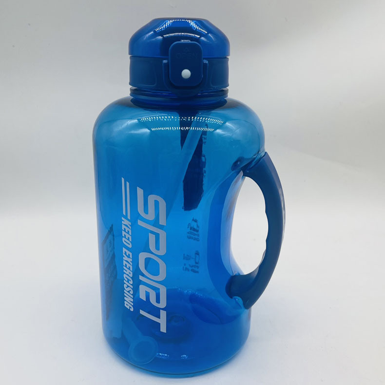 Botella de agua deportiva para hombres Youyun, cubo de fitness para niños, cubo de tonelada, cubo de 2000ml, taza de agua de gran capacidad, taza espacial