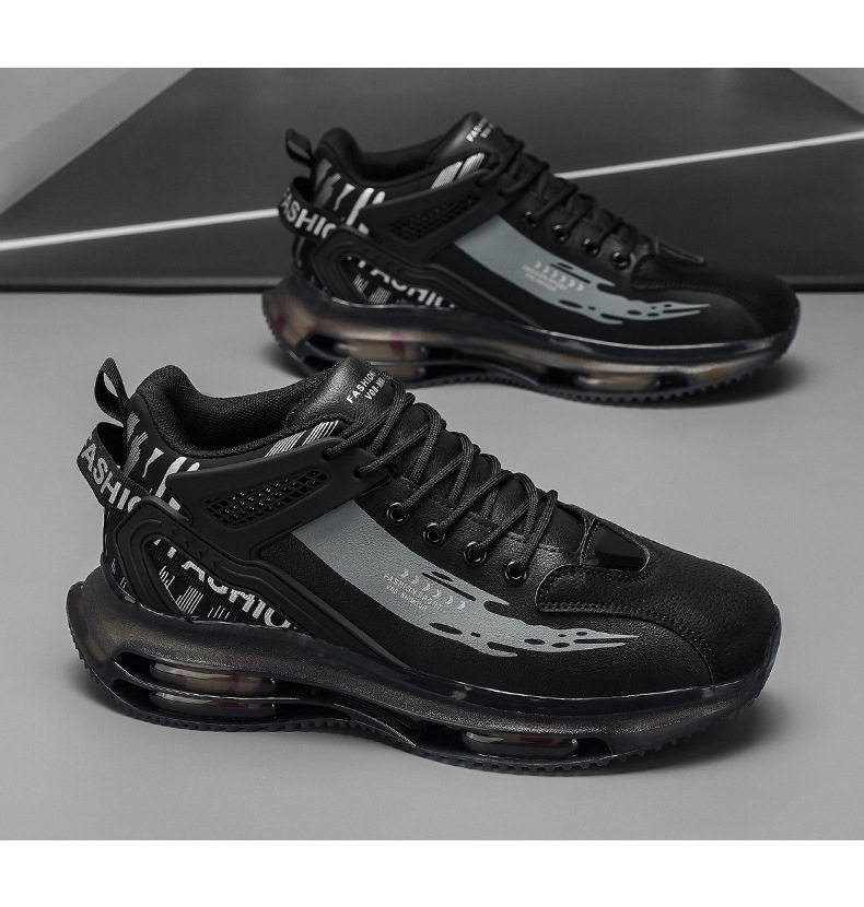 Giày chạy bộ nam đệm khí thoáng khí chống trượt giảm chấn kiểu dad shoes — 537 màu đen, 537 trắng xanh, 537 trắng đen chi tiết 19